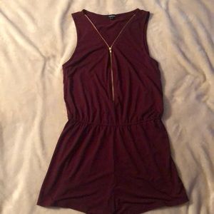 Marroon romper
